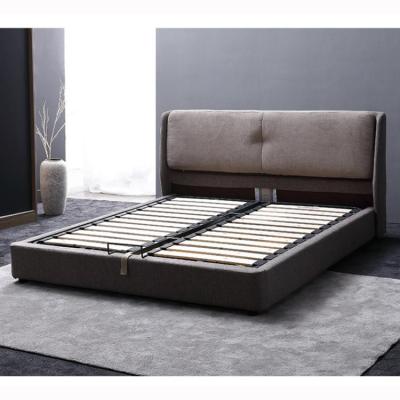 China Modern Silver Storage Bed Factory Direct Supply King Size Crush Velvet Gas Lift Upholstered Storage Platform Beds for sale