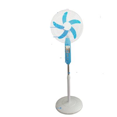 China Hot Sale Fashional Solar Powered Portable Fan 16 Inch Stand Fan Electric Fans 3d Model for sale