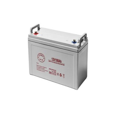 China Home Appliance Solar Battery 12V Energy Storage Gel Battery Household Lead Acid Battery 100Ah 150Ah 200Ah for sale