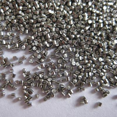 China Blasting Media Stainless Steel Blasting Shot , Conditioned Stainless Steel Wire Cut Shot for sale