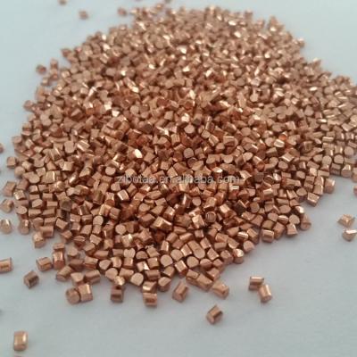 China Surface Treatment Copper Blasting Grit And Cut Copper Wire Shot for sale