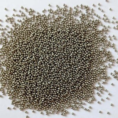 China SUS304 stainless steel shot blasting and strain peening ball and metal balls steel shot for sale