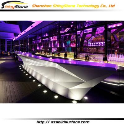 China Boat style bar counter for sale design luxury corain solid outdoor boat style bar counter for sale for sale