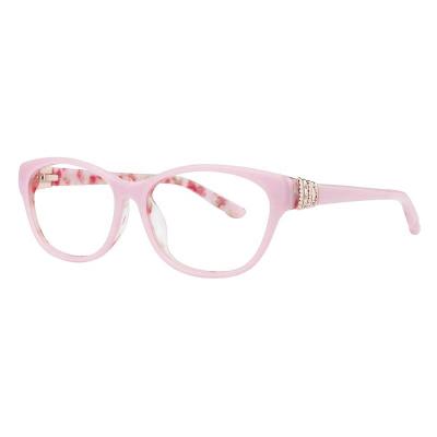 China Fashion Cute Newest Style Pink Acetate Glasses Frames Women Optical Glass Frames for sale