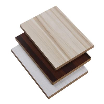 China 18mm Industrial Thickness Laminated Waterproof MDF Board for sale