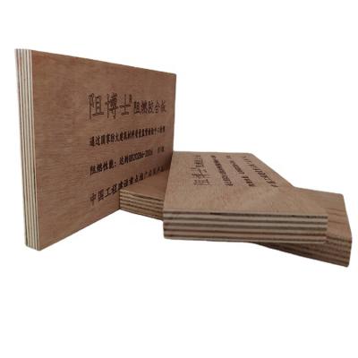 China Hotel Fire Proof Veneer Plywood Plywood Anti-fire Fireproof Plywood for sale