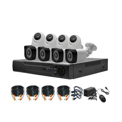 China Motion detection 8 channel dvr cctv 5mp set full set h.265 camera set 5mp bullet systems security for sale