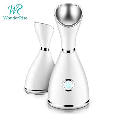 China Hot Professional Electric Ionic Facial Humidifier Mist Sprayer Moisturizer Nano Facial Steamer for sale