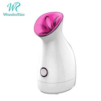 China Electric Ion Steam Inhaler Face Moisturizer Portable Household Face Steamer For Skin Moisturizing for sale