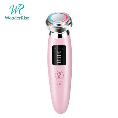 China Phototherapy Shrinking Red Blue Facial Massage Pore Light LED Light Massager Skin Rejuvenation Beauty Instrument Cleaning Lifting Skin Tightening Machine for sale