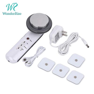 China Weight Loss Handheld 3 in 1 EMS Massager Infrared Ultrasonic Weight Loss Slimming Body Slimming Device for sale