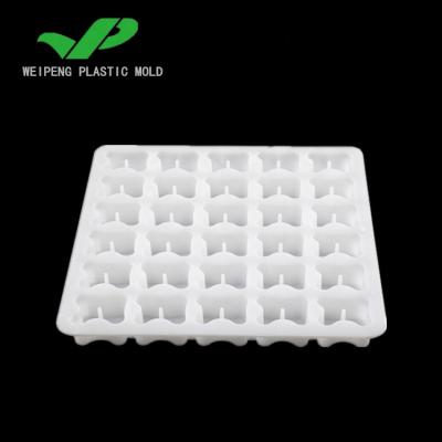 China Construction MH35404520-YL injection molding plastic fiber concrete spacer mold for high railway construction for sale