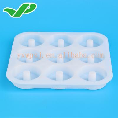 China For bridge or pile base circular shape spacer /round plastic cover block mold YB8009-YL for bridge construction for sale