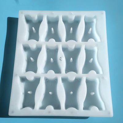 China DB-100 construction concrete block plastic mold concrete /fiber spacer mold for sale