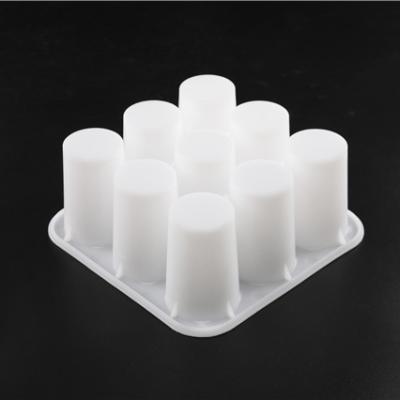 China Plastic Construction Cylinder Shape Block Mold Concrete Spacer Mold PDK106309-YL for sale