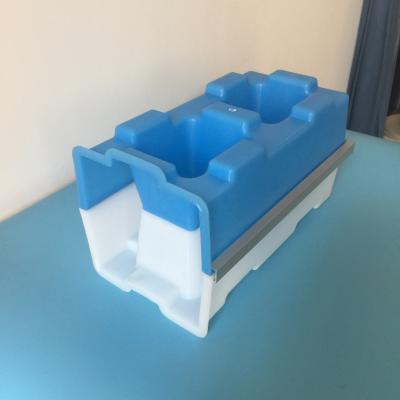 China 300*150*150mm Building Blocks Concrete Hollow Wall Plastic Cement Block Interlocking Molds for sale