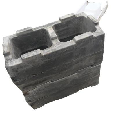 China 400*200*200 Building Block Concrete Interlocking Mold For South Africa for sale