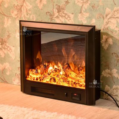 China Luxury Modern Wholesale European Remote Control Built In Recessed Fires Insert Heater Simulation Led Flame Light Electric Fireplace for sale