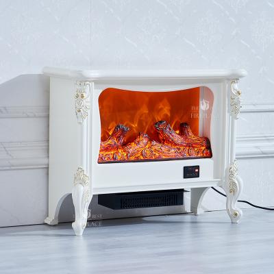 China Modern European Victorian Led Fire Place Heater Custom Size Artificial Classic Electric Flame 220v Electric Fireplace Inserts for sale