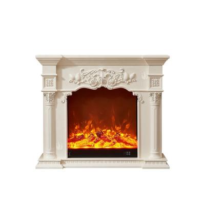 China Hotel Interior Fake Installing Wood Burning Stove Insert Into An Existing Electric Fireplace Corner Fireplace Mantel Surround For Sale for sale