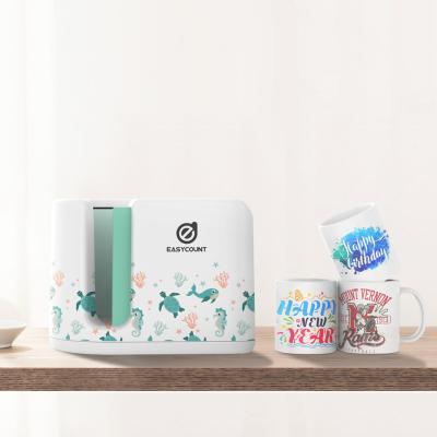 China Portable Home Use 11oz Ceramic Mug Cricut Custom Sublimation Mug Printing Heat Press Machine for sale