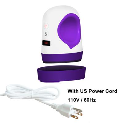 China Mini Size Purple Mini Heat Press Machine 110V 60Hz Easy Press HP1 USA Plug for Hats DIY Shoes and Small Heat Transfer Projects for sale