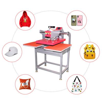 China Commercial Adjustable Thermostat Automatic Swing-Away Pneumatic T-Shirt Printing Heat Press Machine for sale