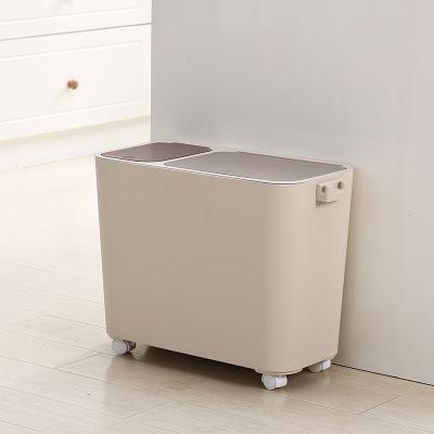 China High Quality Custom Waterproof Plastic Kitchen Trash Can Household Induction Type Trash Bin for sale