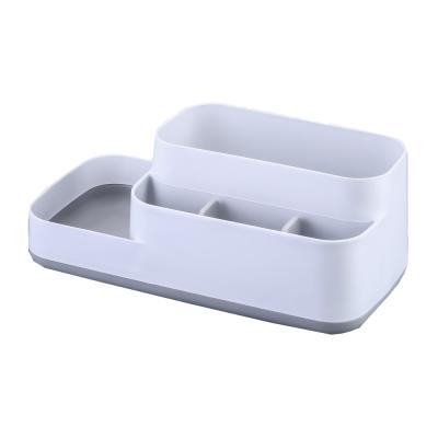 China Viable Wholesale Plastic Storage Box Makeup Cosmetic Storage Organizer for sale