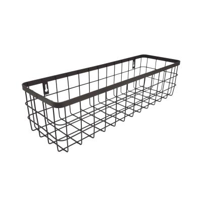 China Factory Direct Rustic Set Wire Mesh Customized Storage Basket Cabinet Viable for sale