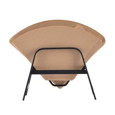 China Viable Coffee Accessories Metal Coffee Filter Paper Holder Napkin Display Rack Kitchen Paper Holder for sale