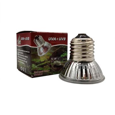 China Viable Turtle Basking Lamp Sun Back Lamp Uva + Uvb Full Spectrum 220 Pet Calcium Supplement Climbing Bulb for sale