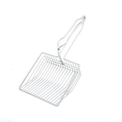 China Viable Hole Cat Litter Shovel Wholesale from Cat Litter Scoop Fine Hole Cat Supplies Stainless Steel Small metal for sale