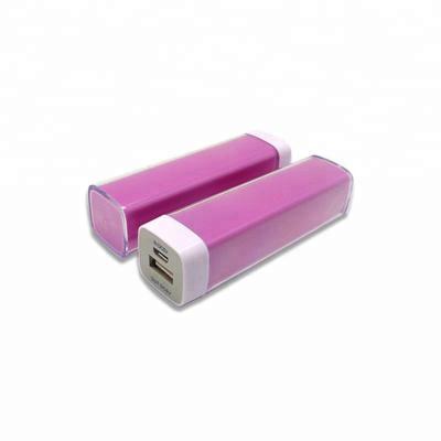 China Custom Stand Logo Lipstick Power Bank For Phones Or Android System for sale