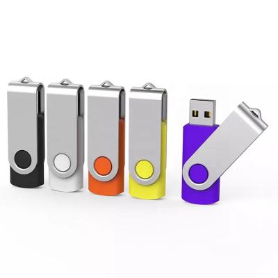 China Bulk USB Instant Drive Swivel Wholesale Custom Metal Logo 8gb 16gb for sale