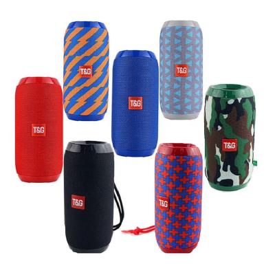 China Portable Waterproof Blue Tooth Speaker Phone Function TG117 Outdoor Subwoofer Bass Wireless Speakers Loudspeaker FM TF for sale