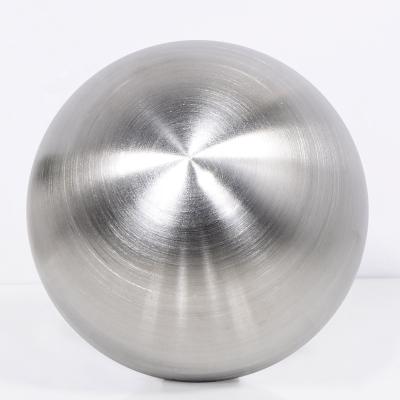 China Construction Stainless Steel Wire Drawing Ball Gold Silver Electroplate 201 304 3016 Stainless Steel Hollow Ball for sale