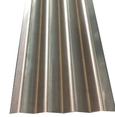 China Construction Building Corrugated Trapezoidal Stainless Steel Wave Backing Plate Thickness 1.0 304 Stainless Steel Plates / Sheet for sale