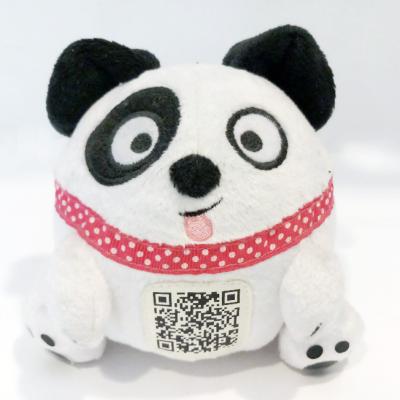 China Custom Plush Toys Panda Animal Plush Cotton OEM Customized Logo Time Piece Color Original Panda Material White Material for sale