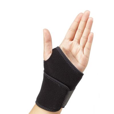 China Adjustable Neoprene Wrist Brace Support Adjustable Hand Brace for Women Men Right Left Hand for sale