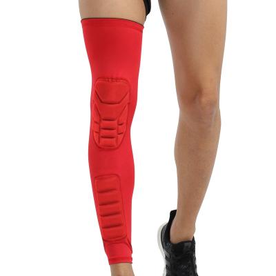 China Wholesale Breathable Sport Knee Sleeve Support Elastic Compression Knee And Leg Protector for sale