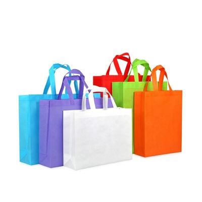 China 100% eco-friendly promotional pp coated custom printed eco tnt recycled grocery to handle non woven bag for sale