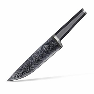 China New Design Viable Handmade Japanese Professional Steel Damascus Chef Knife Kiritsuke Cooking Knife 8 Inch Damascus Kitchen Knife for sale