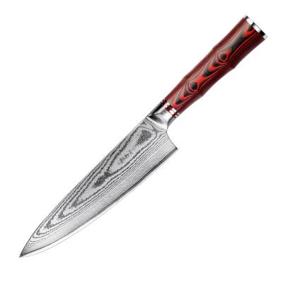 China Viable Hot Sale High Quality Damascus Vg10 Chef Knife for sale