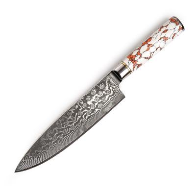 China Viable Wholesale Damascus Chef's Knife In The World Best for sale