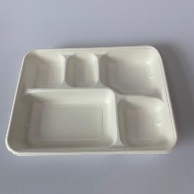 China Recycle New 2020 Wholesale High Quality Bagasse Cornstarch Cornstarch Fast Food Box Self Heating for sale