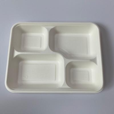 China Recycle Eco Friendly Restaurant Disposable Fast Food Takeaway Biodegradable Container for sale