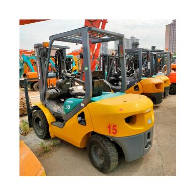 China Hotels used 3ton KOMATSU forklift FD30 for sale