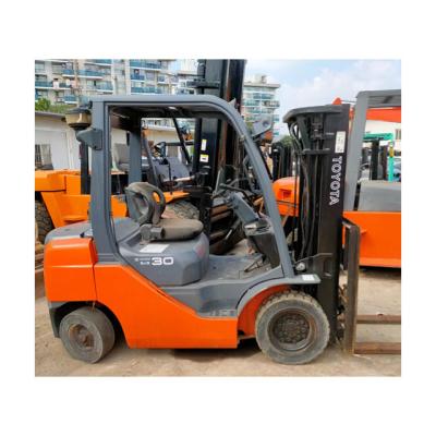 China Hotels Used 3ton Battery Toyota Forklift FD30 Lift Height 4.5m for sale