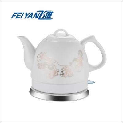 China 360 Degree Base FeiYan FY-188C 1.0L Rotation Ceramic Electric Kettle for sale